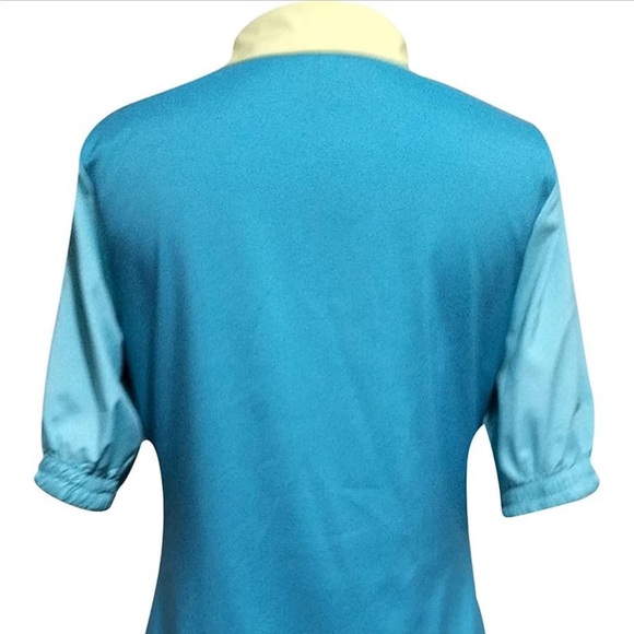 M ChicMe Summer Women Button Down Shirt Tops Short Sleeve Casual Pocket Tunic - Picture 16 of 17